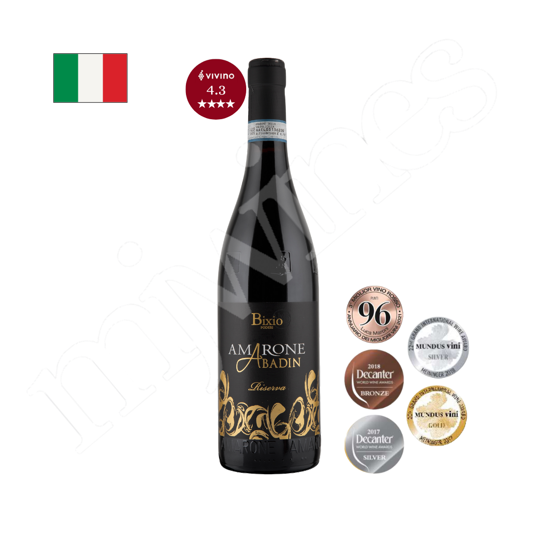 Amarone DOCG Classico Reserva Abadin Poderi Red Wine 750ml