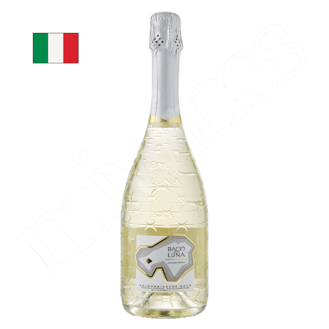 Bacio Della Luna Valdobbiadene Prosecco DOCG Extra Dry Millesimato Sparkling 750ml
