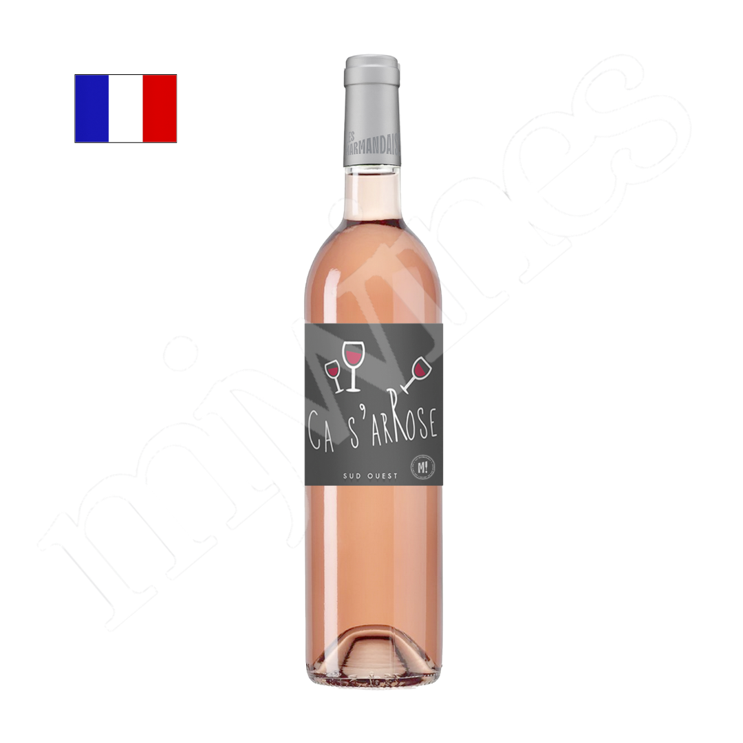 IGP Comte Tolosan Ca S Arrose Rose Wine 750ml (France)