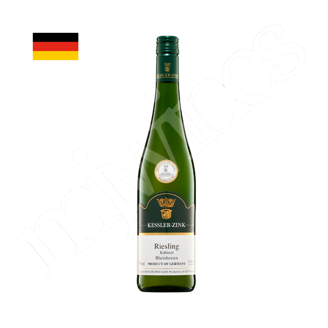 Kessler Zink Riesling Semisweet Deutscher Qualitatswein Rheinhessen White Wine 750ml (Germany)