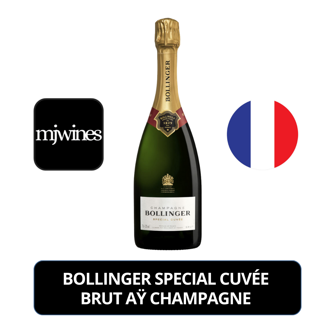Bollinger Special Cuvée Brut Aÿ Champagne N.V. Sparkling Wine 750ml | MJ  Wines – MJ Wines International Pte Ltd | Champagner & Sekt