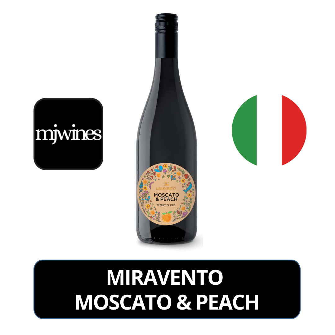 Miravento Moscato & Peach White Wine 750ml (Italy) MJ Wines