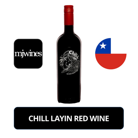 Chill Layin Red Wine 750ml (Chile)