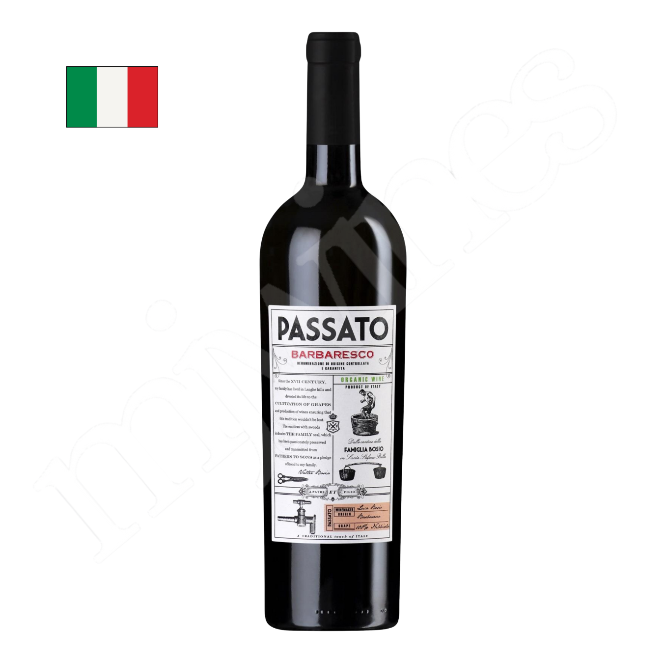 Bosio Barbaresco Pasato DOCG Red Wine 750ml