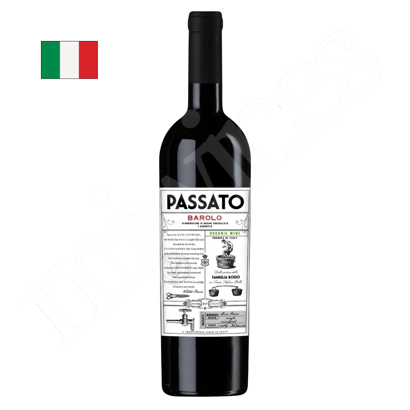 Bosio Barolo Pasato DOCG Red Wine 750ml
