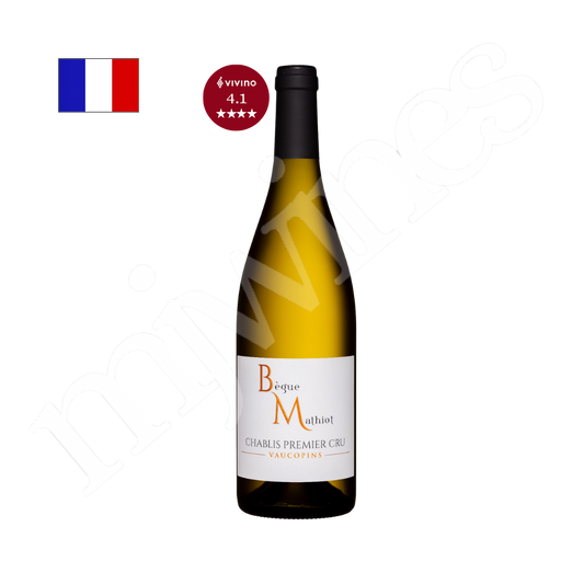 Chablis Begue Mathiot Cru Vaucopins White Wine 750ml (France)