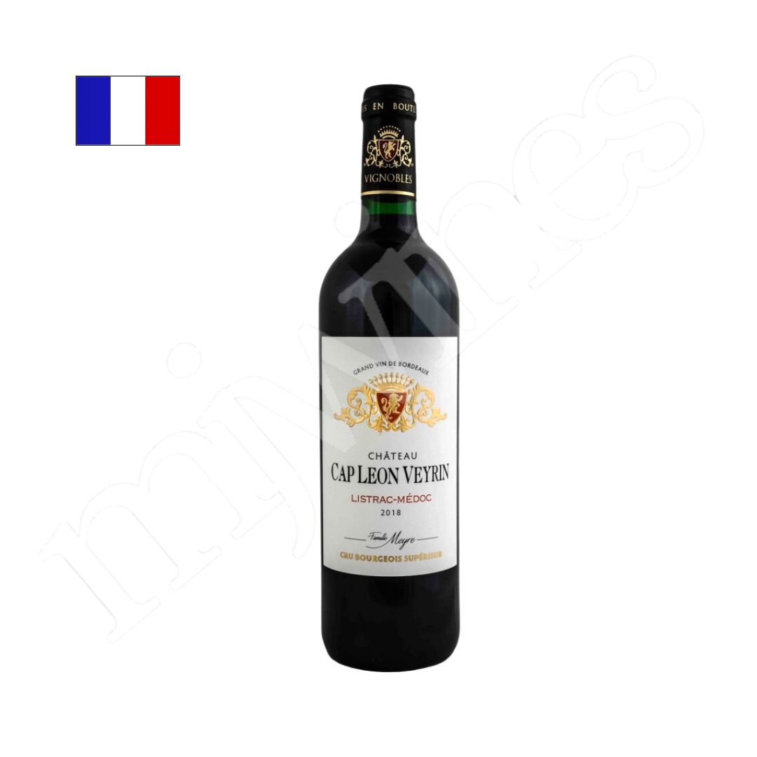 Chateau Cap Leon Veyrin Cru Bourgeois Superieur AOC Listrac Medoc Red Wine 750ml (France)
