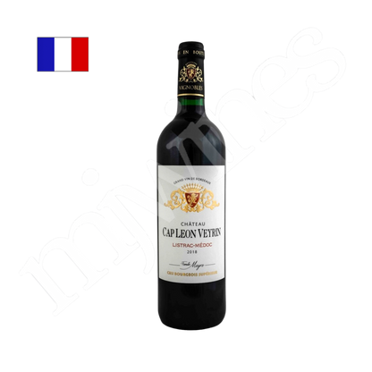Chateau Cap Leon Veyrin Cru Bourgeois Superieur AOC Listrac Medoc Red Wine 750ml (France)