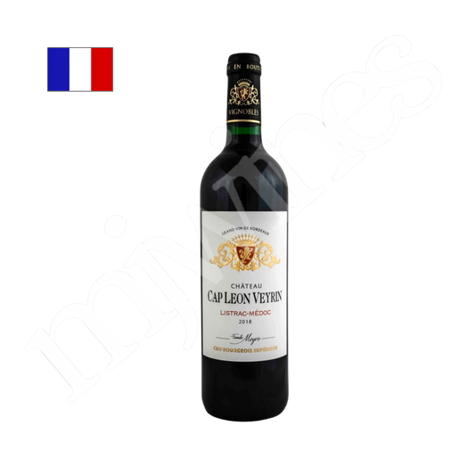 Chateau Cap Leon Veyrin Cru Bourgeois Superieur AOC Listrac Medoc Red Wine 750ml (France)