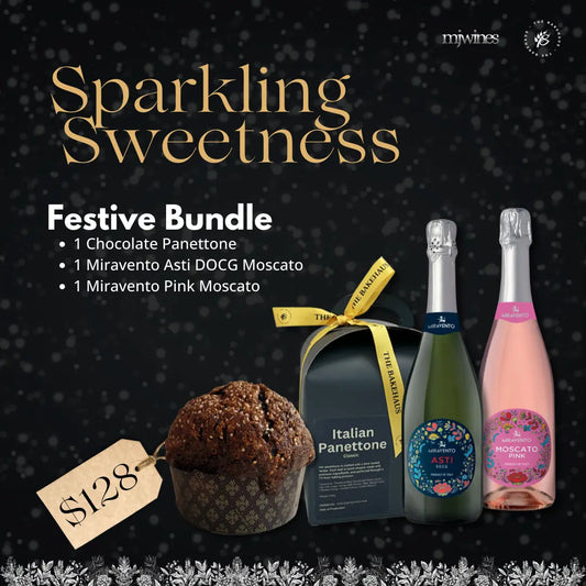 Sparkling Sweetness - Moscato & Panettone Bundle (Chocolate)