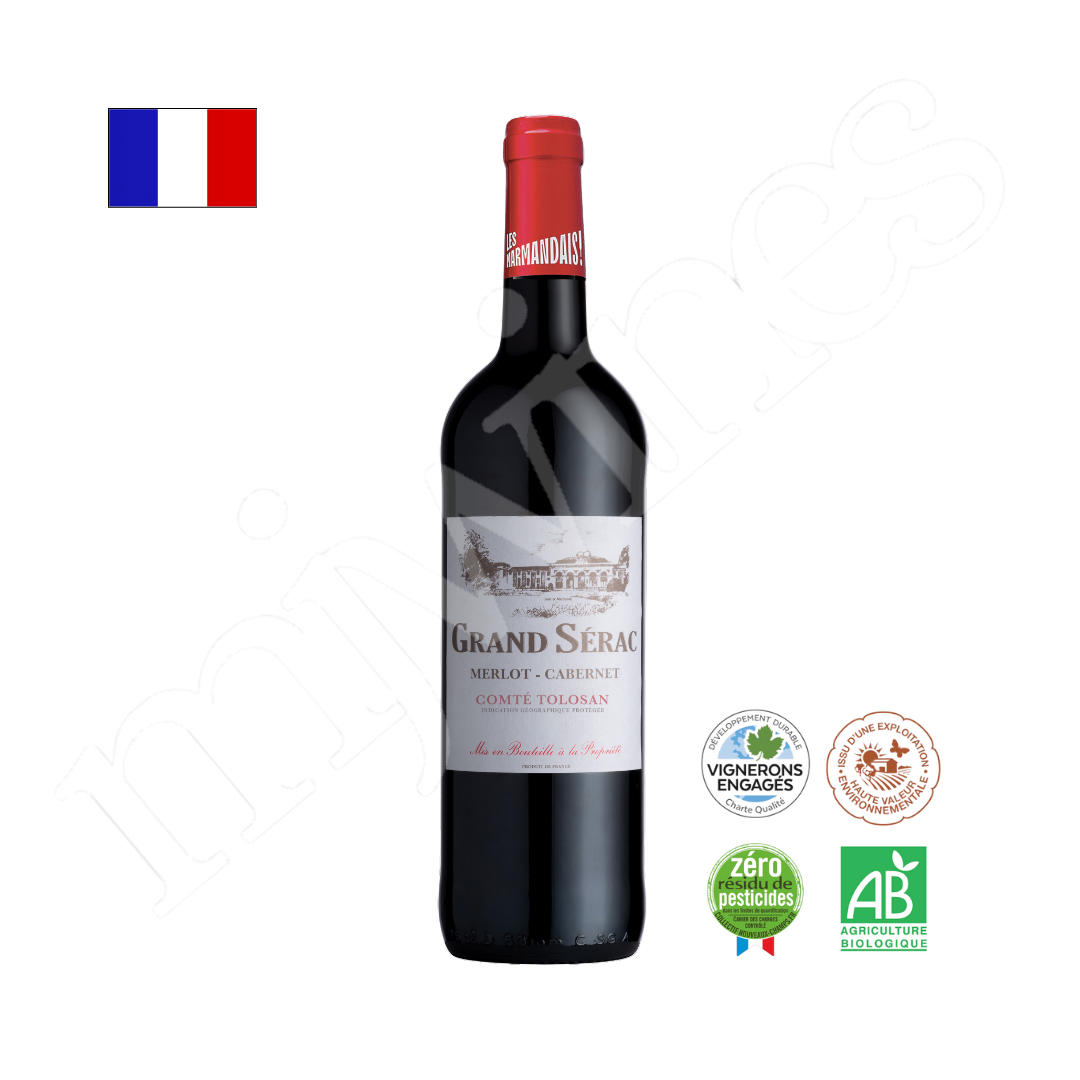 Grand Serac Red Wine 750ml (France)