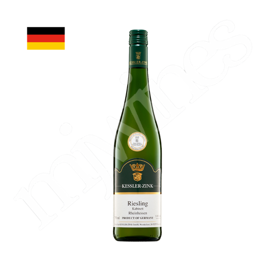 Kessler Zink Riesling Semisweet Deutscher Qualitatswein Rheinhessen White Wine 750ml (Germany)