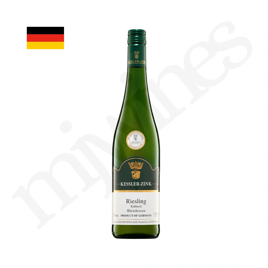 Kessler Zink Riesling Semisweet Deutscher Qualitatswein Rheinhessen White Wine 750ml (Germany)