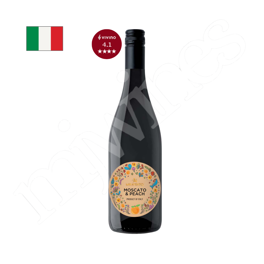 Miravento Moscato & Peach White Wine 750ml (Italy)