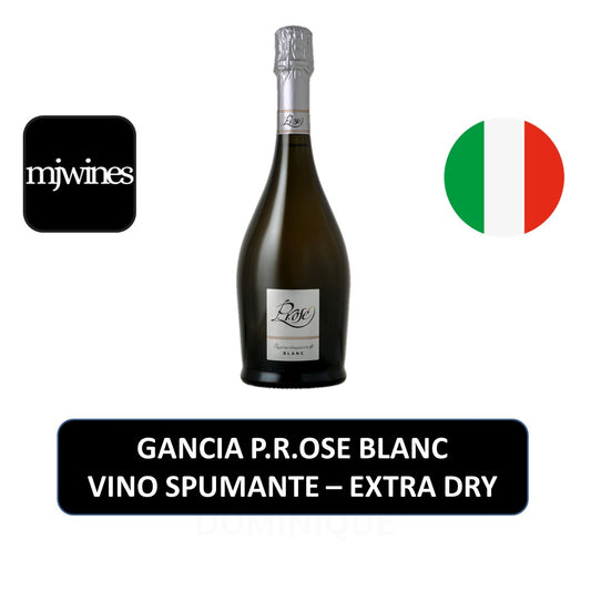 Gancia P. Rosé Blanc Vino Spumante Extra Dry Sparkling Wine