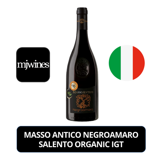 Masso Antico Negroamaro Salento Organic IGT Red Wine